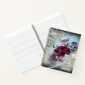 Victoriaans Roos Ephemera Notitieboek (Binnen)