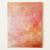 Victoriaans Roos Fantasy - Aangepast Planner (Achterkant)