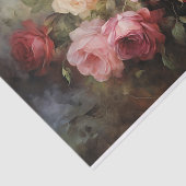 Victoriaans Roos Garden Tissuepapier (Detail)