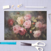 Victoriaans Roos Garden Tissuepapier (Craft)