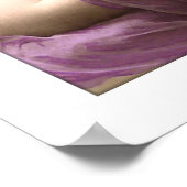 Victoriaans roos lang haar poster (Hoek)