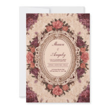 Victoriaans Roos Lijst bruiloft