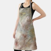  Victoriaans Roos met gouden accenten Schort (Insitu)