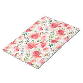 Victoriaans Roos Reverie: Klassieke Floral Patrone Notitieblok (Schuin)