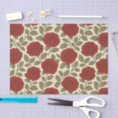 Victoriaans Roos Tuin  Bloemen Tissuepapier (Craft)