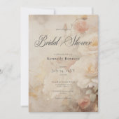  Victoriaans Roos Tuin Vrijgezellenfeest Kaart (Voorkant)