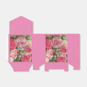 Victoriaans Roos Tuin - Wedding Bouquet Favor Box Bedankdoosjes (Uitgevouwen)