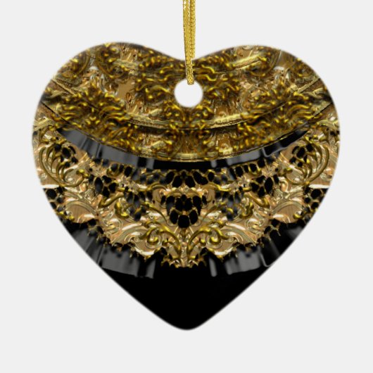 Victoriaans rouw keramisch ornament (Voorkant)