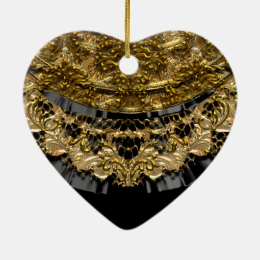 Victoriaans rouw keramisch ornament (Achterkant)