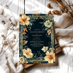 Victoriaans Royal Elegance bruiloft Kaart