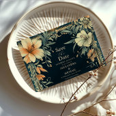 Victoriaans Royal Elegance bruiloft Save The Date