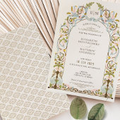 Victoriaans Royal Elegance bruiloft uitnodigingen