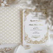 Victoriaans Royal Elegance bruiloft uitnodigingen