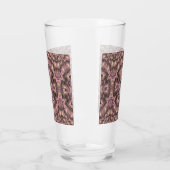 Victoriaans roze Antiek Glas (Links)