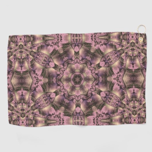 Victoriaans roze Antiek Golfhanddoek (Horizontaal)