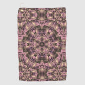 Victoriaans roze Antiek Golfhanddoek (Voorkant)