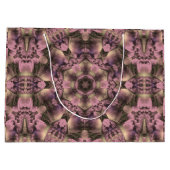 Victoriaans roze Antiek Groot Cadeauzakje (Achterkant)