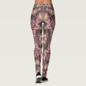 Victoriaans roze Antiek Leggings (Achterkant)