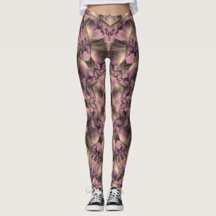 Victoriaans roze Antiek Leggings