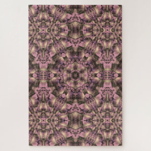 Victoriaans roze Antiek Legpuzzel