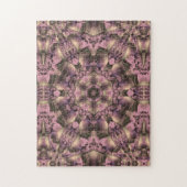 Victoriaans roze Antiek Legpuzzel (Verticaal)