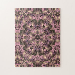 Victoriaans roze Antiek Legpuzzel