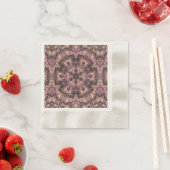 Victoriaans roze Antiek Servet (Insitu)