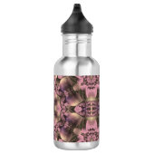 Victoriaans roze Antiek Waterfles (Rechts)