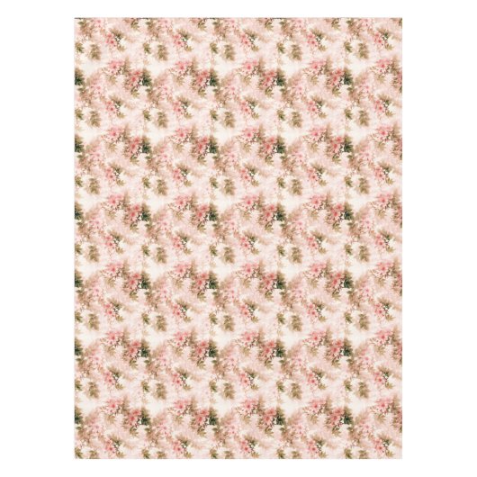 Victoriaans roze flessenvormend patroon Tafelkleed (Voorkant)