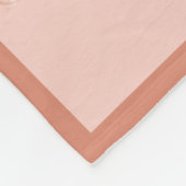  Victoriaans Roze Floral Elegant Chic Pattern Fleece Deken (Hoek)