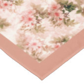  Victoriaans Roze Floral Speciaal Tafelkleed (Gekanteld)