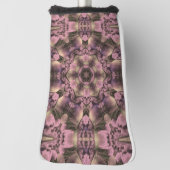 Victoriaans roze Mauve Elegant Golfheadcover (Draai 90)