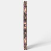 Victoriaans roze Mauve Elegant Samsung Galaxy Hoesje (Linkerkant)