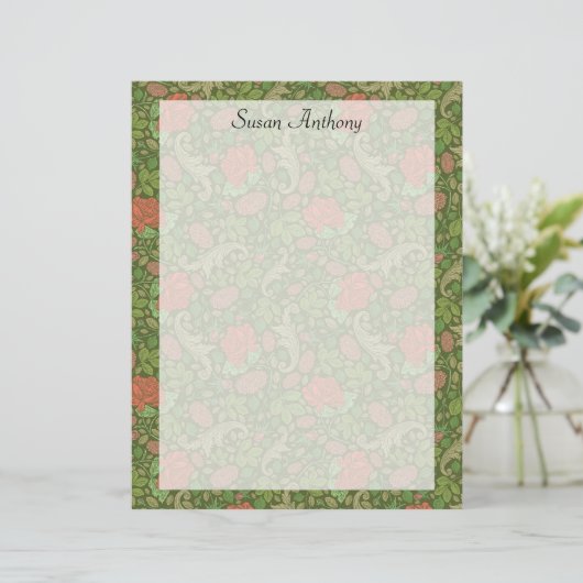 Victoriaans  roze roze moeraspapier (Staand voorkant)