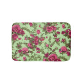 Victoriaans roze rozen badmat (Voorkant)