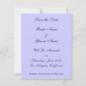 Victoriaans Rozen Aangepaste huwelijksaankondiging Kaart (Achterkant)