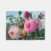 Victoriaans Rozen Aangepaste verpakking Fleece Deken (Voorkant (Horizontaal))