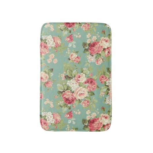  Victoriaans Rozen Bathroom Mat (Voorkant Verticaal)
