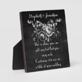  Victoriaans Rozen bruiloft Fotoplaat (Voorkant)