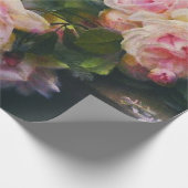 Victoriaans Rozen en Lilacs Cadeaupapier (Hoek)