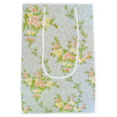 Victoriaans Rozen en wijnstokken Medium Cadeauzakje (Achterkant)