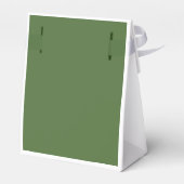 Victoriaans Rozen Garden Tea Party Favors Boxes Bedankdoosjes (Achterkant)