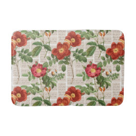 Victoriaans Rozen Heritage Illustrations Collectie Badmat