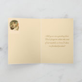 Victoriaans Rozen Moederdag Kaart (Binnen)