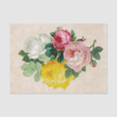  Victoriaans Rozen ontkoppeling Tissuepapier (Voorkant)