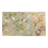 Victoriaans Rozen piloten, koningsgrootte Kussensloop (Achterkant-Links)