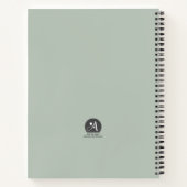 Victoriaans Rozen Shabby Chic Style-laptop Notitieboek (Achterkant)