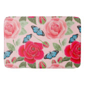 Victoriaans rozen tuin badmat (Voorkant)