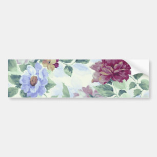 Victoriaans Rozen voor Vintage Bumpersticker