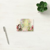 Victoriaans Rozen Vrouw Post-it® Notes (Kantoor)
